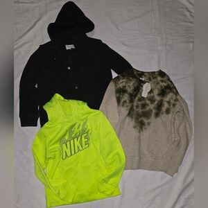 BOYS SWEATER/ JACKET BUNDLE